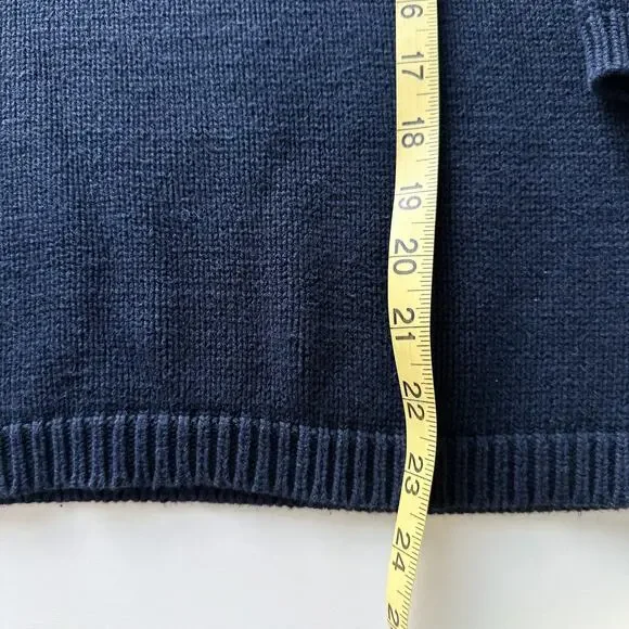 Liz Claiborne American Flag Turtleneck Sweater - Picture 6 of 6